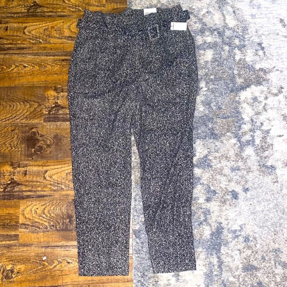NWT Express Women’s High-Waisted Belted Dress Pants, Size 14